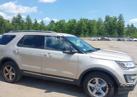 2017 Ford Explorer Xlt из США, поврежденный, VIN 1FM5K8D87HGC01665